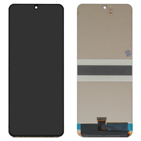 LCD compatible with Samsung F741 Galaxy Z Flip6, black, without frame, High Copy 