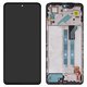 LCD compatible with Xiaomi Redmi Note 12 Pro 4G, (black, with frame, Original (PRC))