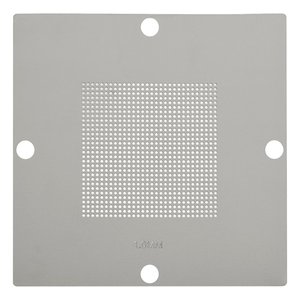 Plantilla BGA universal para conjuntos para reballing BGA ACHI 56, LP 37; mesa para reballing BGA ACHI Reballing Stand, diámetro 1.0 mm, paso 1.5 mm