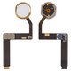 Cable flex puede usarse con Apple iPad Pro 9.7, de botón HOME, dorado, con componentes