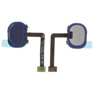 Cable flex puede usarse con Samsung M205F DS Galaxy M20, para escaner de huellas dactilares, azul, ocean blue