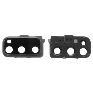 Vidrio de cámara puede usarse con Samsung G980 Galaxy S20, gris, con marcos, cosmic grey