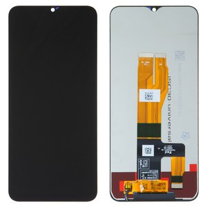 Pantalla LCD puede usarse con Realme C30, C33, negro, sin marco, High Copy, RMX3581, RMX3623, RMX3624
