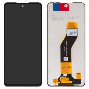 Pantalla LCD puede usarse con ZTE Blade A75 4G, Blade V60 Design, Nubia V60 Design, negro, sin marco, Original PRC 