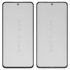 Vidrio de carcasa G+OCA PRO puede usarse con Realme 13 Plus, con película OCA, negro