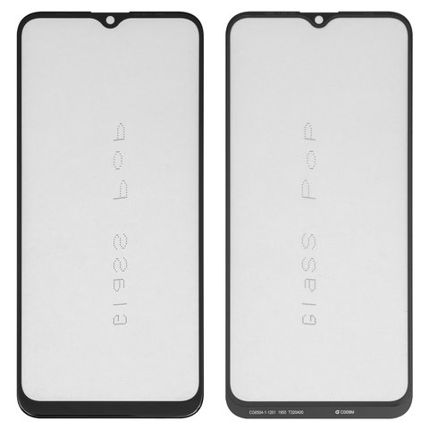 Vidrio de carcasa G+OCA PRO puede usarse con Tecno Spark 6 Go KE5, KE5J , Spark Go 2020 ; Infinix Hot 10 Lite, con película OCA, negro