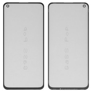 Vidrio de carcasa G+OCA PRO puede usarse con Realme GT 5G, GT Master; OnePlus Nord 2 5G, Nord 2T, Nord CE 5G; Oppo Reno5 4G, Reno5 5G, Reno6, con película OCA, negro