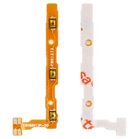 Cable flex puede usarse con Xiaomi Poco X6, Redmi Note 13 Pro 5G, del botón de volumen, del botón de encendido