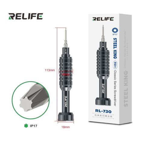 Destornillador estrella torx RELIFE RL 730, IP17