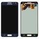 Дисплей для Samsung G850F Galaxy Alpha, черный, без рамки, Оригинал (переклеено стекло)