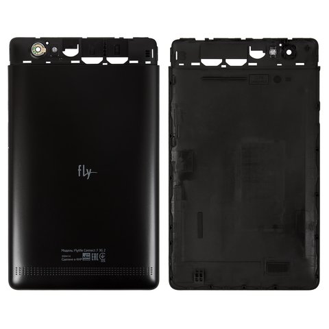 Задняя панель корпуса для Fly Flylife Connect 7 3G 2, черная, Original, #811+1731+9+101