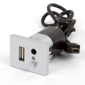 Модуль для під'єднання USB для Ford 6000CD MP3+USB сріблястий 