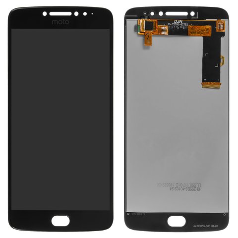 Дисплей для Motorola XT1771 Moto E4 Plus, чорний, Original PRC 
