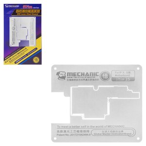 BGA трафарет Mechanic iTin 25 для Apple iPhone X, для ремонта материнских плат