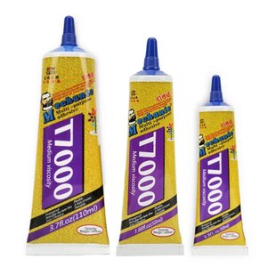 Клей герметик Mechanic T7000, для приклеивания тачскрина, дисплея, 50 мл, черный