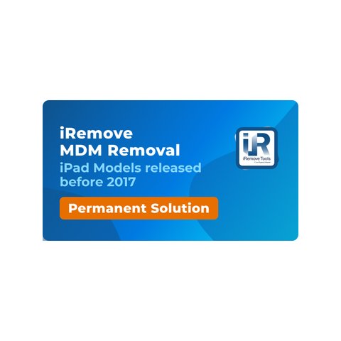 iRemove Удаление MDM для более ранних моделей iPad