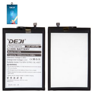 Акумулятор Deji BL 49ST для Tecno Spark 10, Spark 20 KJ5 , Li ion, 3,85 B, 5000 мАч