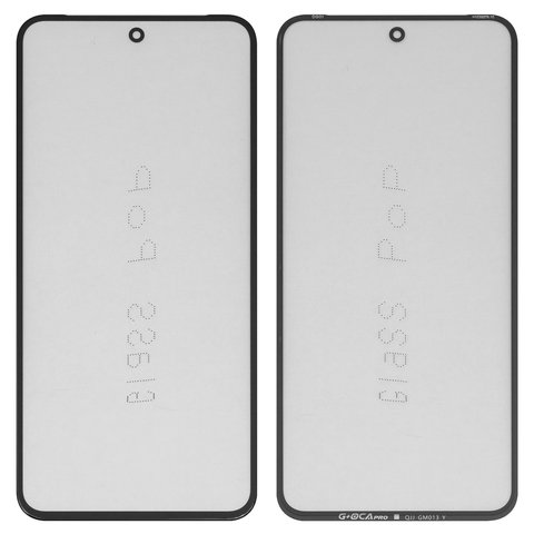 Скло корпуса G+OCA PRO для Google Pixel 8, з ОСА плівкою, чорне