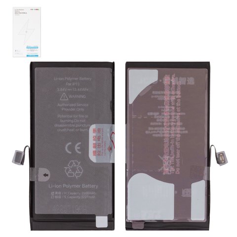 Аккумулятор JCID для Apple iPhone 13, Li Polymer, 3,84 B, 3500 мАч, повышенная ёмкость, high capacity