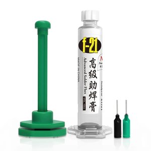 Флюс паста RELIFE F 21, з пластиковим штовхачем, безсвинцева, безгалогена, 10 мл