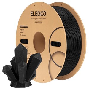 Филамент для 3D принтера ELEGOO PLA Sparkle Black, 1 кг