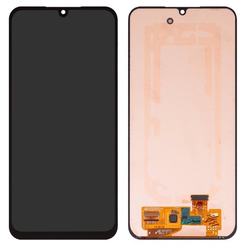 Дисплей для Samsung A256 Galaxy A25, черный, без рамки, Original, після демонтажу