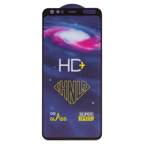 Защитное стекло All Spares для Google Pixel 4 XL, 0,33 мм 9H, совместимо с чехлом, Full Glue, черный, HD+