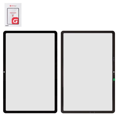 Скло корпуса G+OCA PRO для Samsung X700 Galaxy Tab S8 Wi Fi, X706 Galaxy Tab S8 5G, з ОСА плівкою, чорне