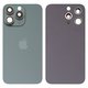 Задняя панель корпуса для iPhone 13 Pro, зеленая, со стеклом камеры, alpine Green, small hole