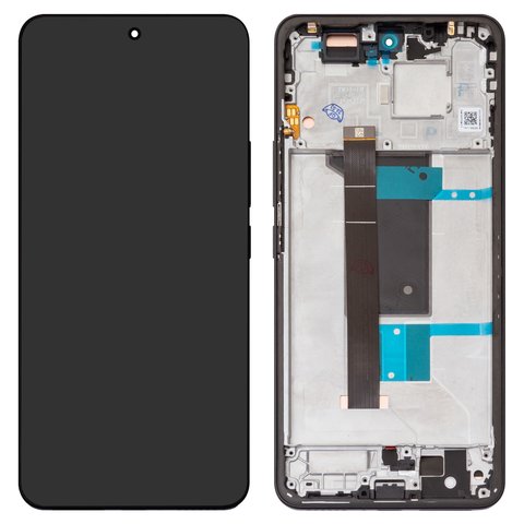 Дисплей для Xiaomi Redmi Note 15 Pro 4G, чорний, з рамкою, Original PRC 
