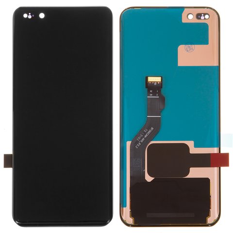 Дисплей для Huawei P40 Pro, P40 Pro Plus, чорний, без рамки, Original PRC 