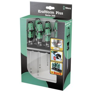 Набір викруток Wera 334 6 Rack Lasertip