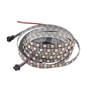 Світлодіодна стрічка RGB SMD5050, WS2813 (чорна, з управлінням, IP20, 5 В, 60 діодів/м, 1 м) Світлодіодна стрічка RGB SMD5050, WS2813 (чорна, з управлінням, IP20, 5 В, 60 діодів/м, 1 м)