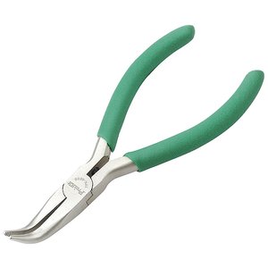 Длинногубцы с загнутым носиком Pro'sKit 1PK 055S 130 мм 