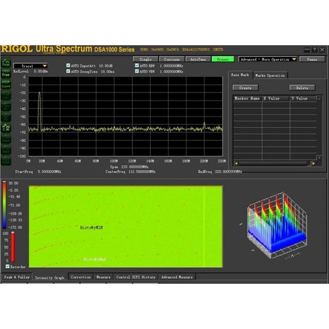 PC Software RIGOL Ultra Spectrum for RIGOL DSA700 DSA800 DSA1000